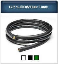 12/3 SJOOW bulk cable