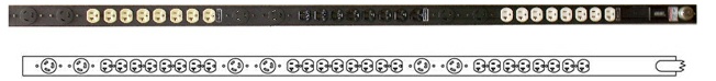 20 amp vertical rack PDU
