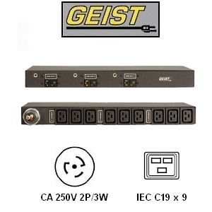 Geist,Rackmount PDU,Mount,Rack