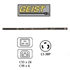 Geist,Rackmount PDU,Mount,Rack