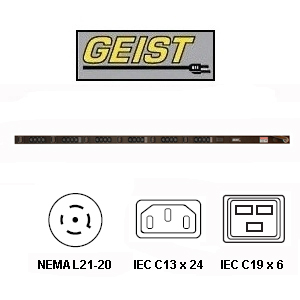 Geist,Rackmount PDU,Mount,Rack