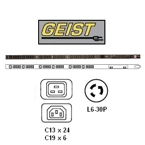 Geist,Rackmount PDU,Mount,Rack