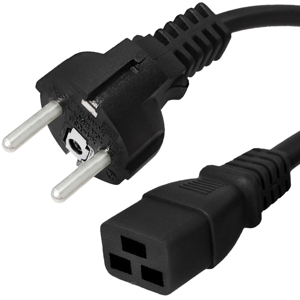 Cable alimentación 3Mts CEE 7/16 A IEC C7