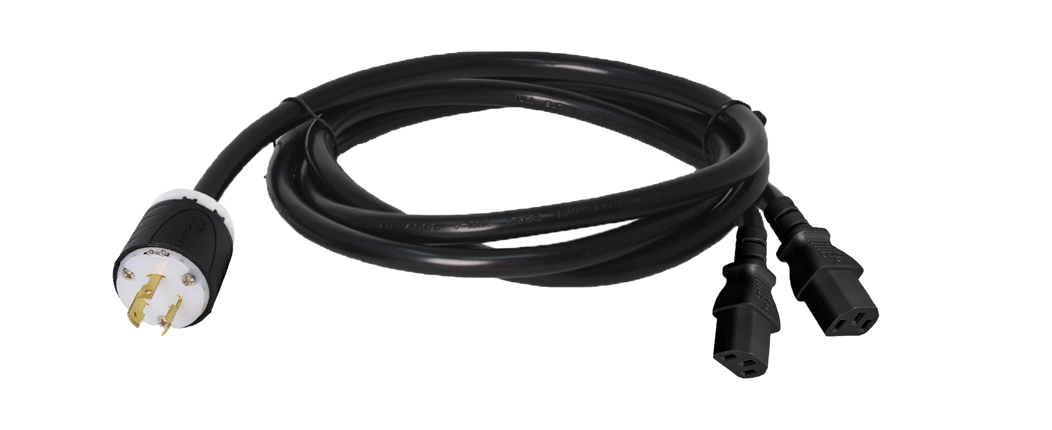 splitter power cord, l6-20 c13