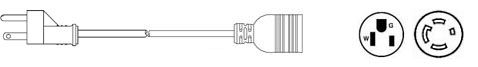 5-15 to L14-30 power cable