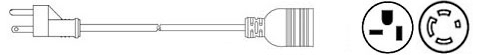 5-20 to L14-230 power cable