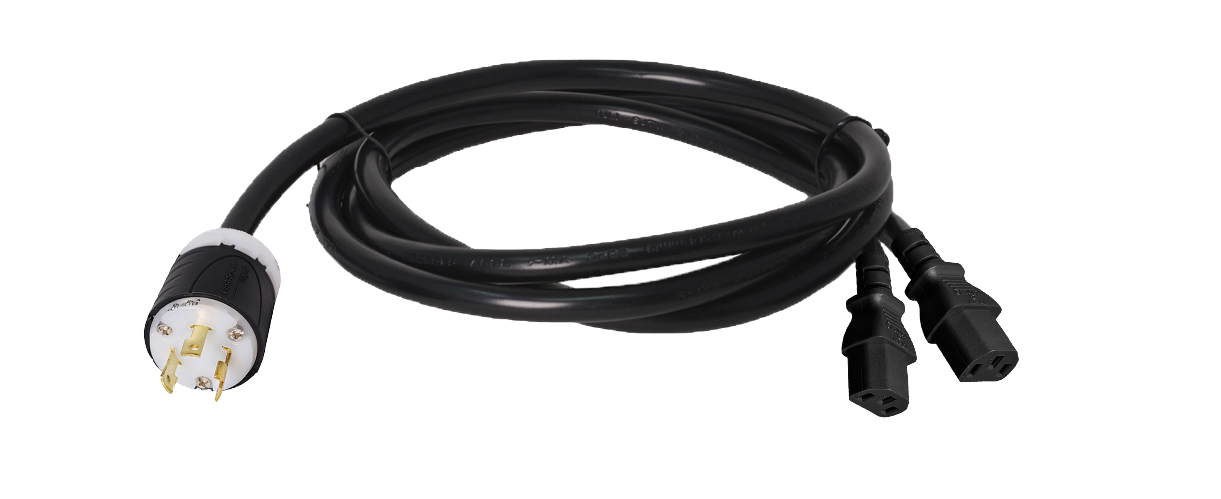 splitter power cord, l5-20 c13