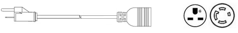 6-15 to L14-20 power cable