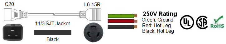 c14 to c13 power cable