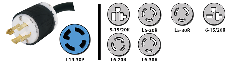 l14-30 plug adapters
