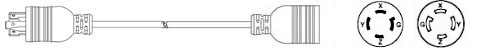 L16-20 to L16-30 power cable