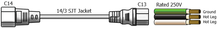 c14 to c13 power cable