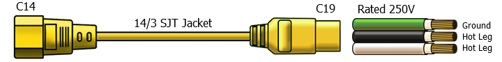 c14 to c13 power cable
