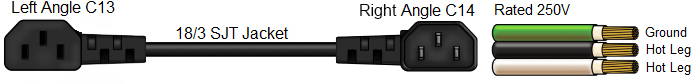 right angle c14 to c13 10a