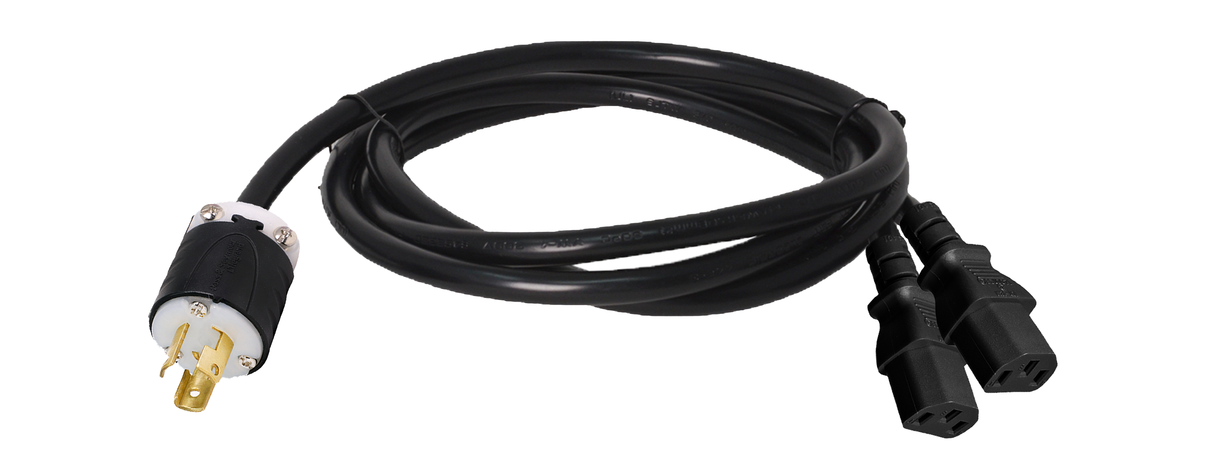splitter power cord, l5-15 c13